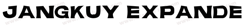 JANGKUY Expanded字体转换